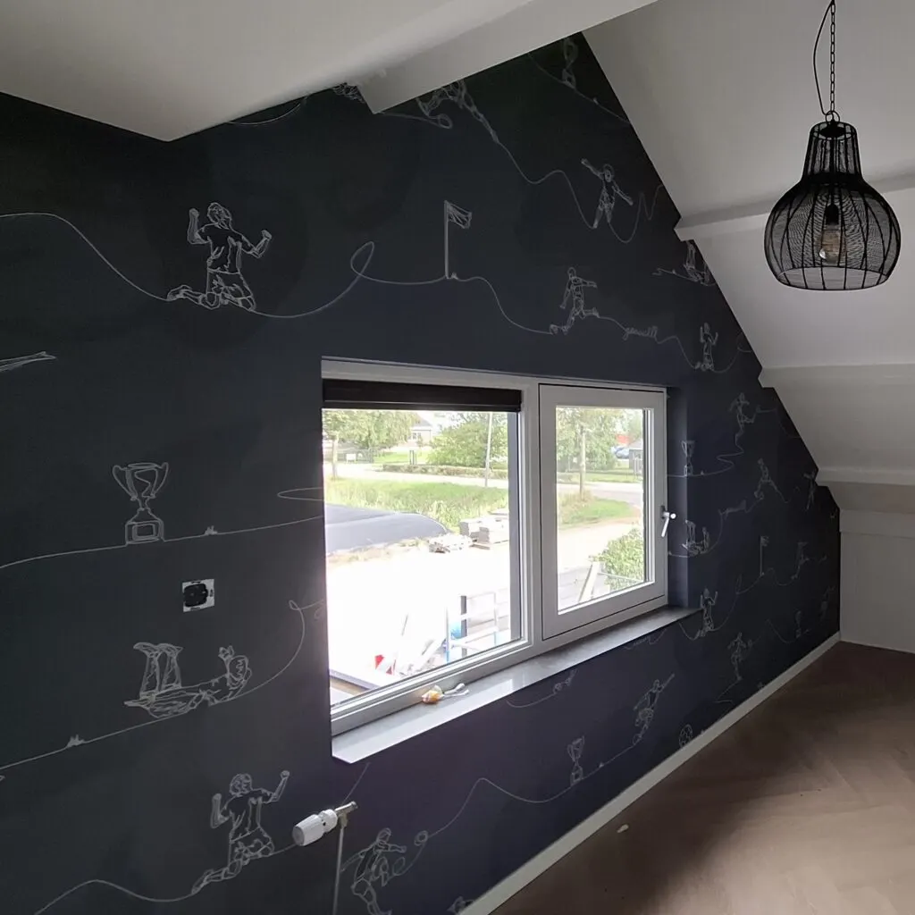 Gesausde wanden en plafond